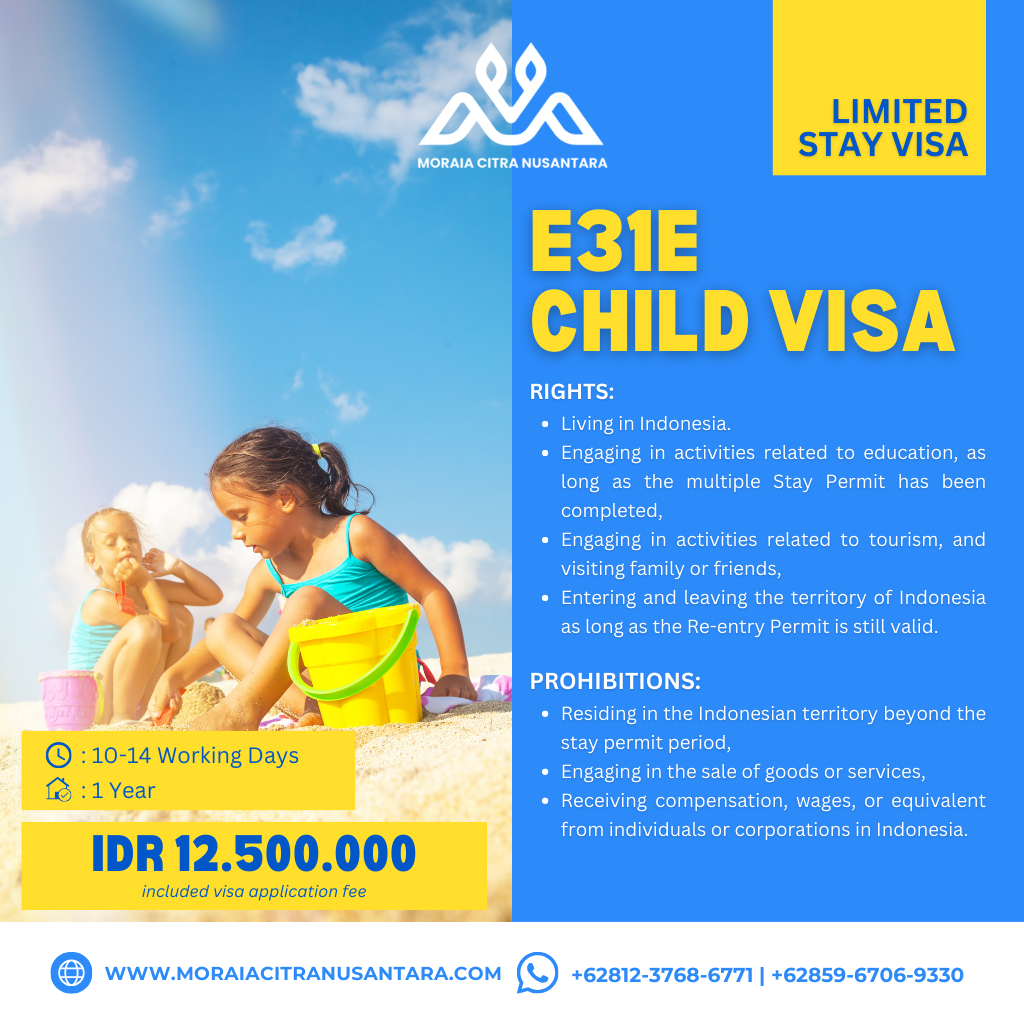 Child Limited Stay Visa